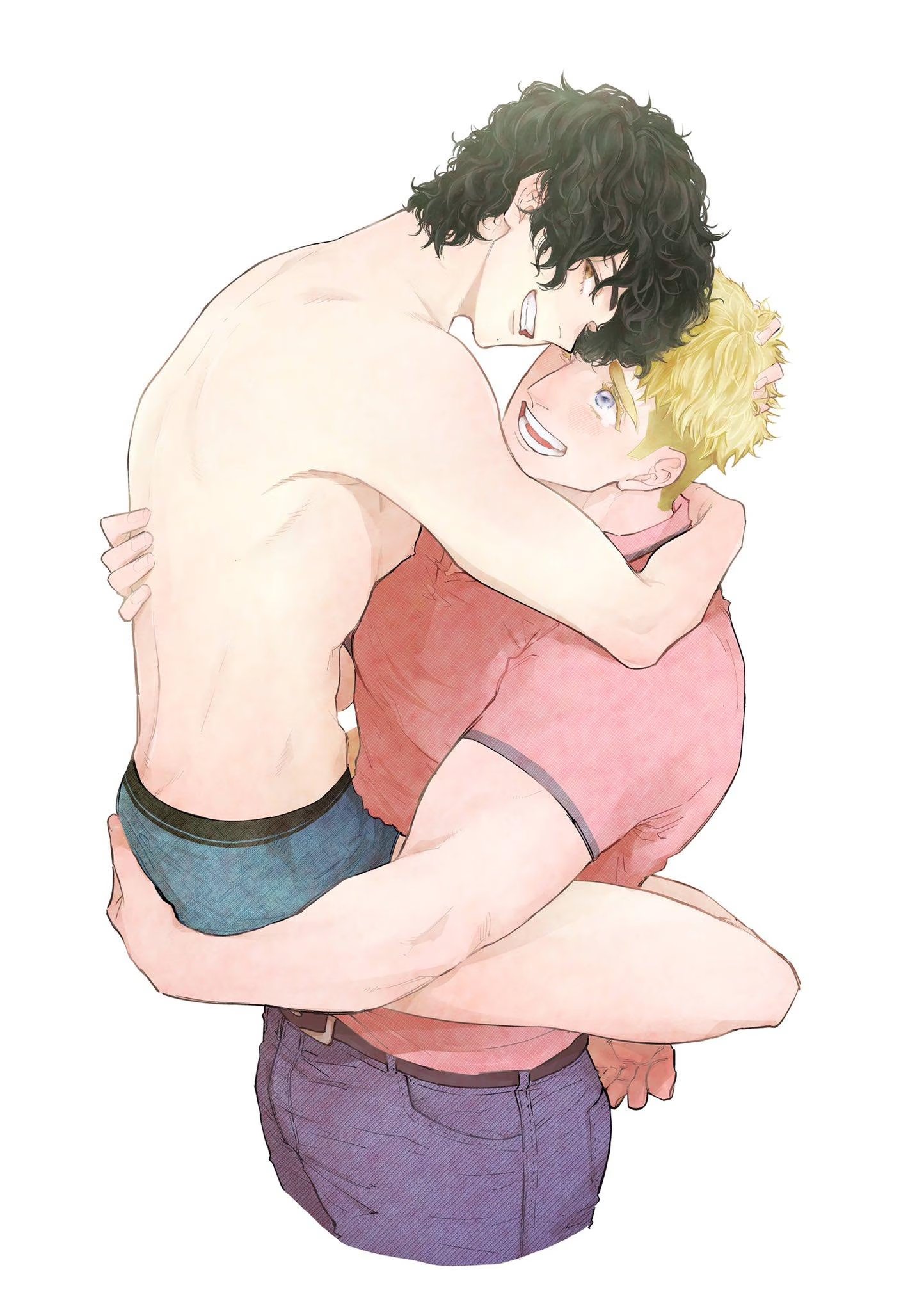 Darling wa Nakimushi Gaikokujin (Мой дорогой — плаксивый иностранец) - Том: 1. Глава 10 - Послесловие + арты 10