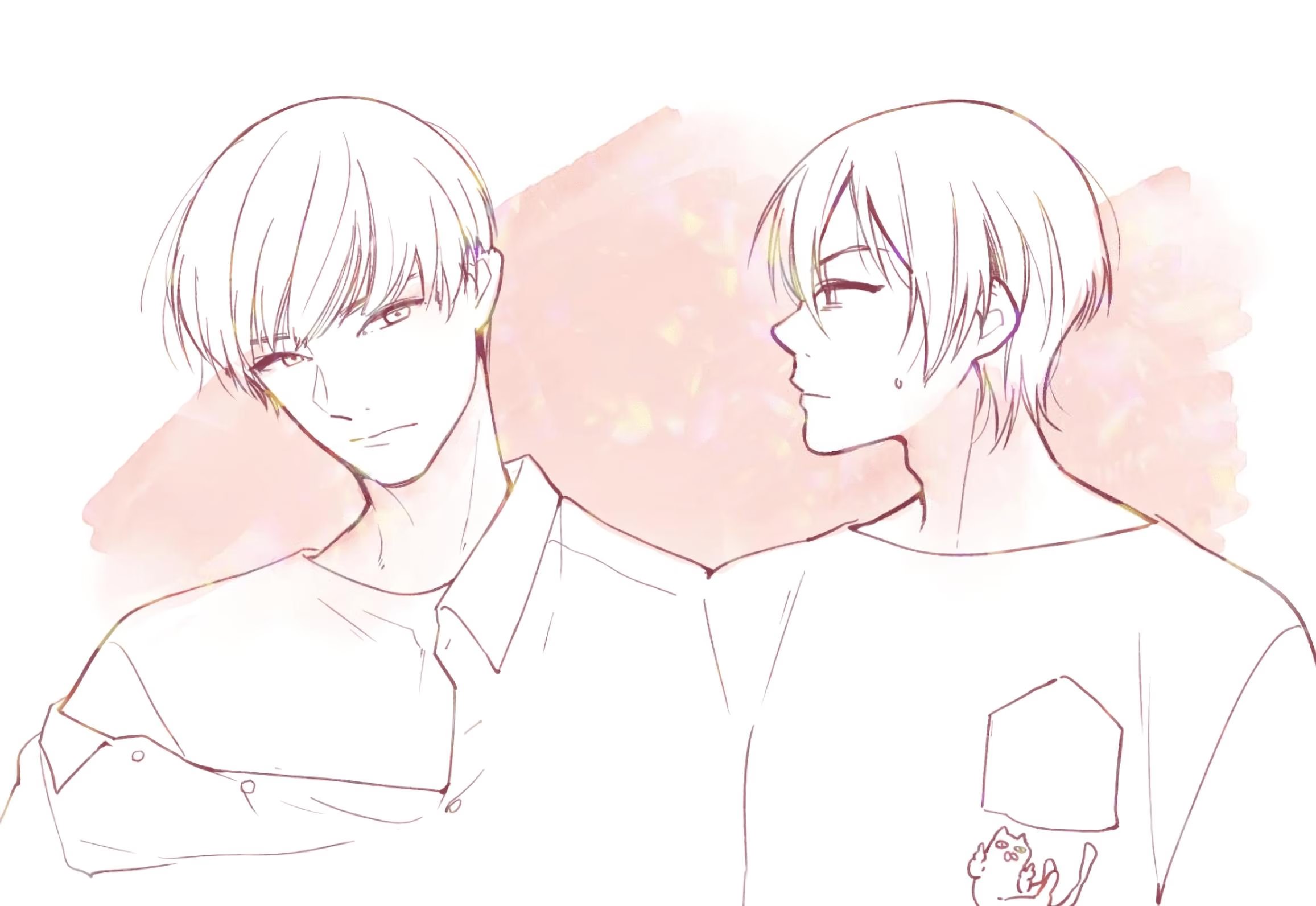 Kanojo ga Suki na Mono wa Homo deatte Boku de ha Nai (Ей нравятся гомики, не я) - Том: 3. Глава 13.5 17